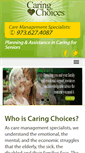Mobile Screenshot of caringchoicesgcm.com